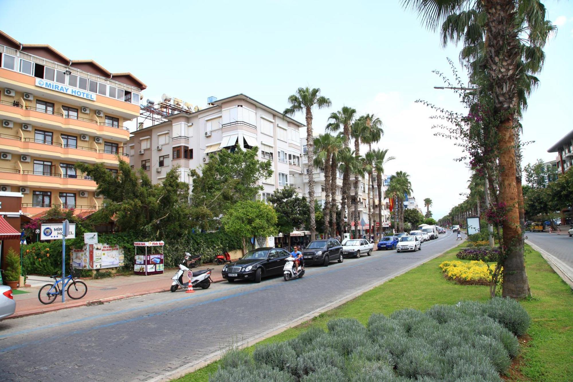 Miray Hotel Kleopatra Alanya Bagian luar foto