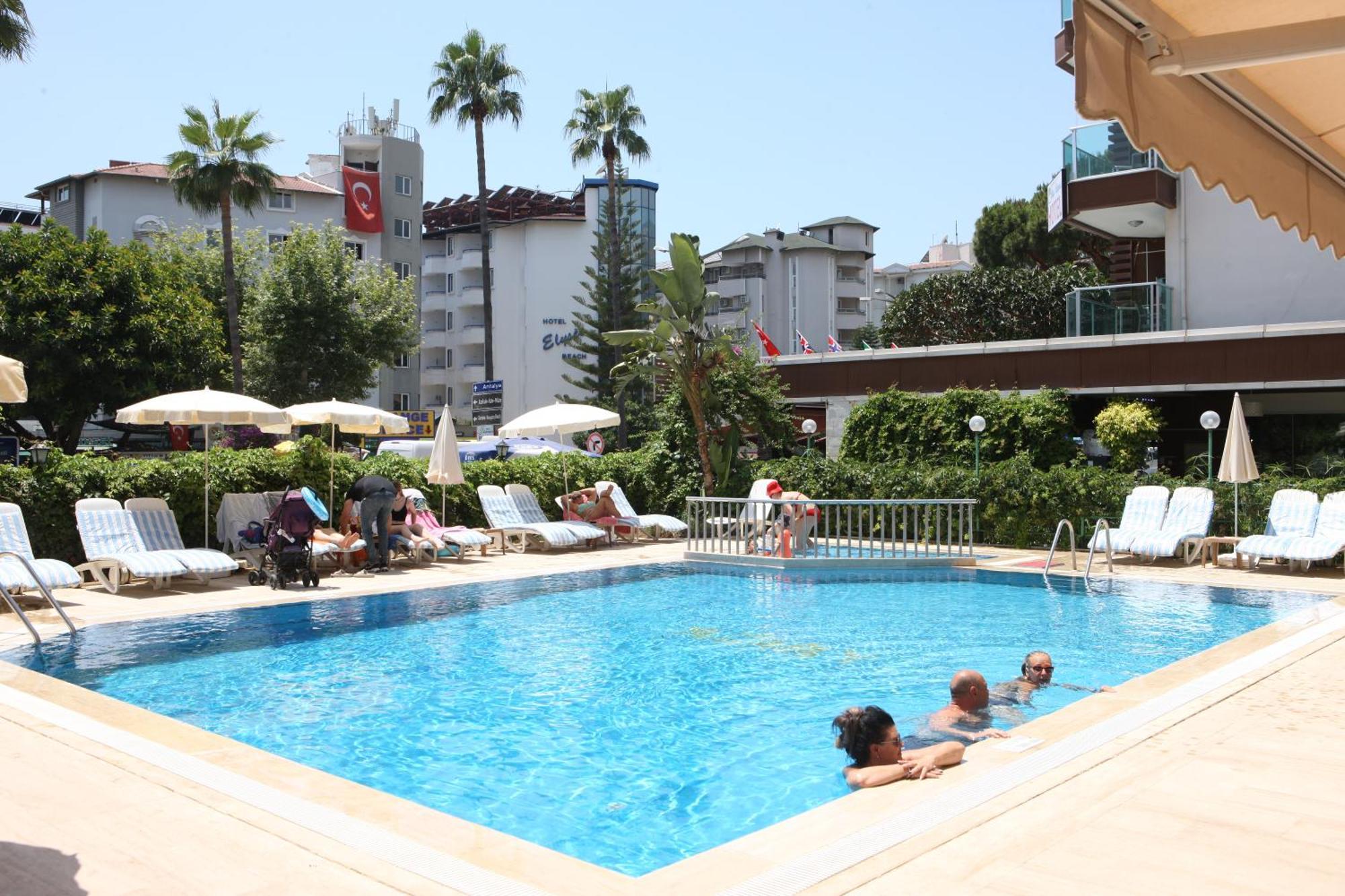 Miray Hotel Kleopatra Alanya Bagian luar foto